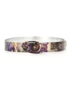 Diesel Livestream Print Belt In Multicolor