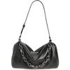 Diesel ® Load-d Faux Leather Shoulder Bag In Black