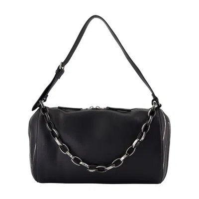 DIESEL LOAD-D SHOULDER BAG - SYNTHETIC - BLACK