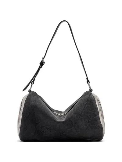 Diesel Load-d Shoulder Bag In Black