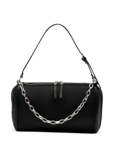 Diesel Black Polyamide Polyurethane Shoulder Bag In White