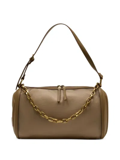 Diesel Load-d Chain Shoulder Bag In Brown