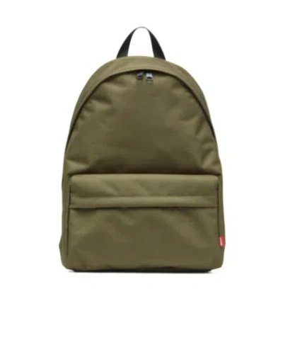 Diesel Logo Backpack In Green