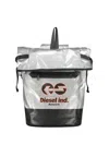 Diesel Backpack With Logo In Silver
