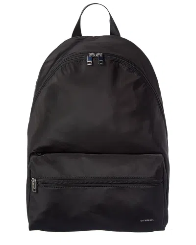 Diesel Logo Basic Letter Backpack In Black
