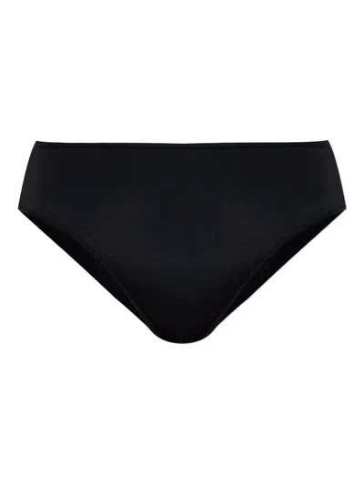 Diesel Logo Bikini Bottoms In Black