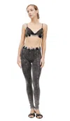 Diesel Logo Bra In Black