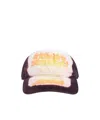 Diesel Chris Tie-dye Curved Brim Round Crown In Multicolor