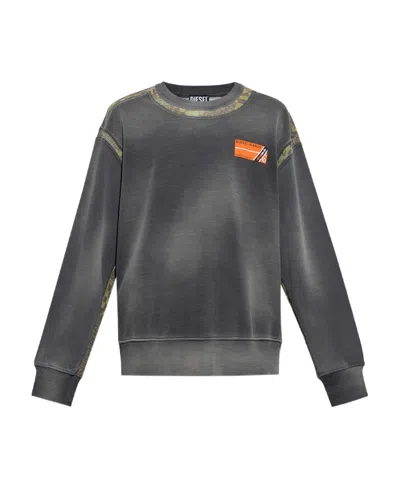 Diesel Logo Cotton Sweatshirt