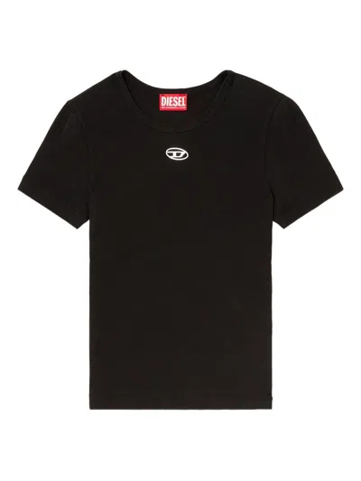 DIESEL Diesel Logo Cotton T-Shirt