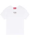 DIESEL LOGO COTTON T-SHIRT