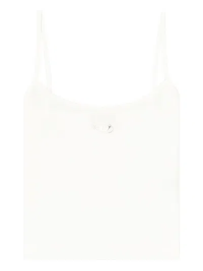 DIESEL Diesel Logo Cotton Tank Top