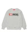 Diesel Logo Crew-neck Sweatshirt In Multi