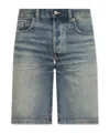 Diesel Denim Shorts Trousers Light Blue In Gray