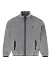 Diesel Zip-up Sweatshirt With Inner Lining In Gray