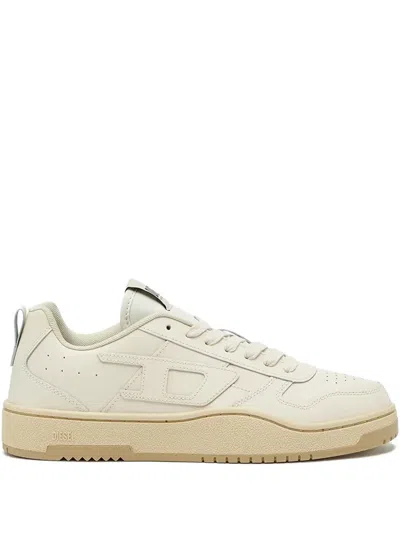 Diesel Logo-detail Sneakers In Neutral