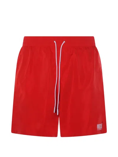 DIESEL LOGO细节泳裤