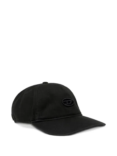 Diesel Logo-embroidered Baseball Cap