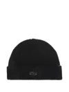 Diesel Men K-arac Wool And Cashmere Hat In Black