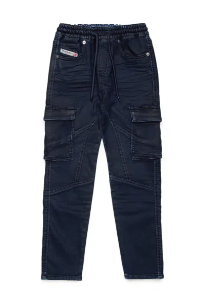 Diesel Kids' D-ursy Joggjeans Straight Jeans In Blue