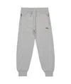 Diesel Logo-embroidered Track Pants In Gray