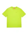 Diesel Logo-embroidery T-shirt In Yellow