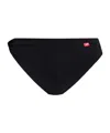 DIESEL LOGO-PATCH BIKINI BOTTOM