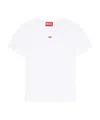 Diesel Logo-patch T-shirt In White