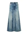 Diesel 1978 D-akemi-fsh Denim Trousers In Blue