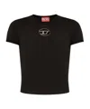 Diesel T-shirt And Polo Shirt In Black