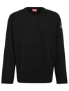 Diesel Logo Plaque Crewneck T-shirt In Xx