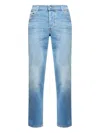 Diesel Mens Blue 1993 D-vyl Straight-leg Denim Jeans In Blue