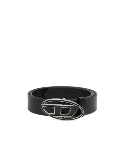 DIESEL DIESEL B-1DR 25 LOGO BUCKLED BELT