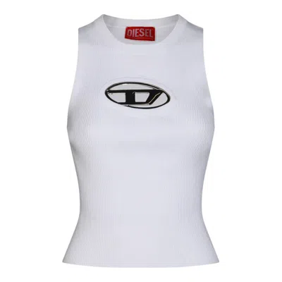 Diesel Top  Woman In White