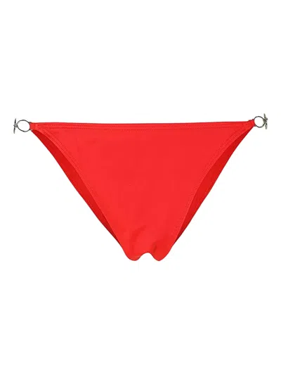 DIESEL LOGO-PLAQUE SIDE-RING BIKINI BOTTOM