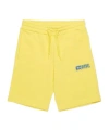 Diesel Logo-print Shorts In Yellow