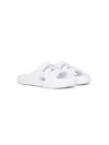 Diesel Chuncky D Branded Slide Slippers In White