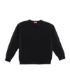 Diesel Logo-print Sweater In Black