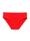 Diesel Logo-print Swim Trunks In Red