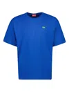 Diesel Cotton Crew Neck T-shirt With Short Sleeves