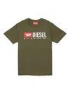 Diesel Logo-print T-shirt In Green