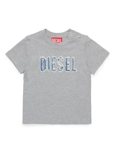 DIESEL LOGO-PRINT T-SHIRT