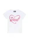 Diesel Logo-print T-shirt In White