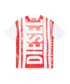 Diesel T-shirt With Interrupted Logo In White