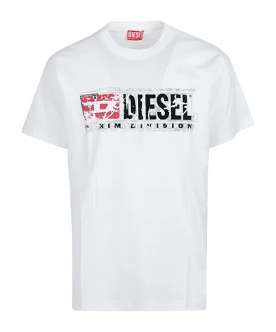 DIESEL LOGO-PRINT T-SHIRT