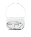 Diesel 1dr Leather Shoulder Bag In White