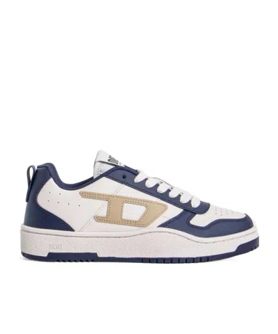Diesel Logo Sneakers In White