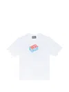 Diesel Logo T-shirt In White