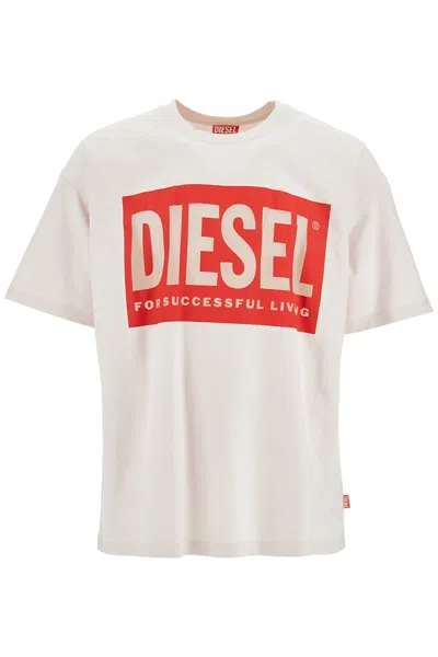 DIESEL DIESEL LOGO T-SHIRT WITH
