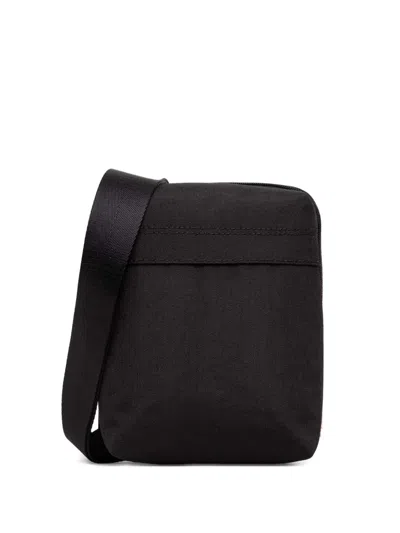 Diesel Logo-tag Shoulder Bag In Black